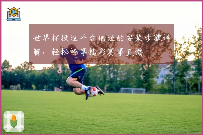 世界杯投注平台地址的安装步骤详解，轻松畅享精彩赛事直播