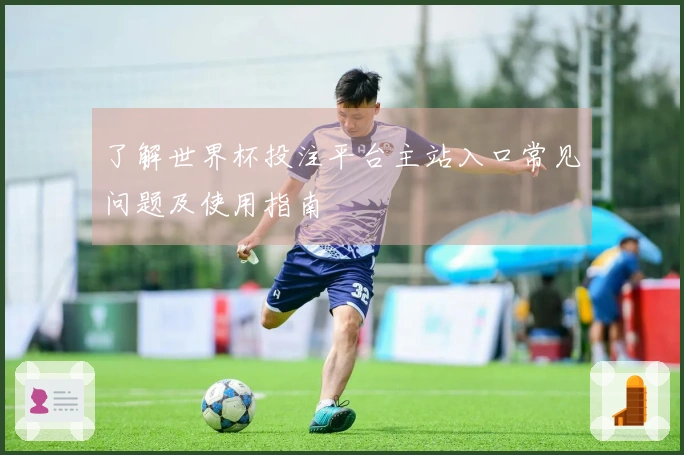 了解世界杯投注平台主站入口常见问题及使用指南